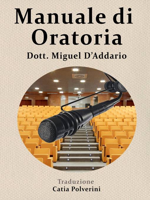 Title details for Manuale di oratoria by Miguel D'Addario - Available